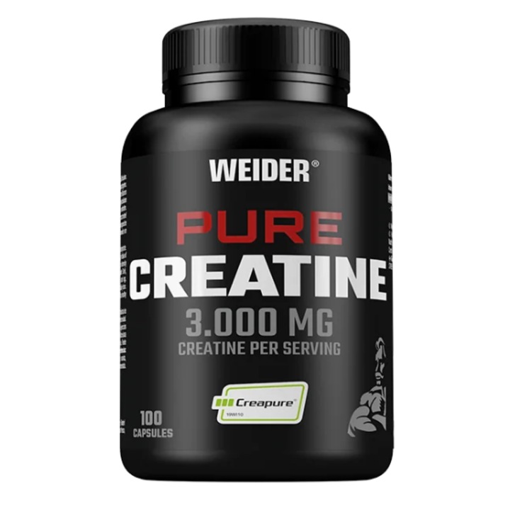 Creatina monohidrat Pure Creatine Capsules, 100 capsule, Weider