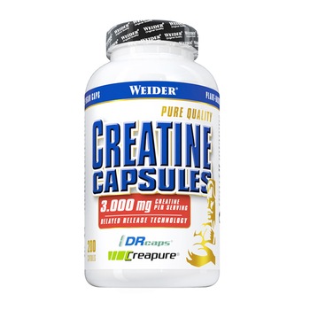 Capsule creatina monohidrat Pure Creatine Capsules, 200 capsule, Weider Capsule creatina monohidrat Pure Creatine Capsules, 200 capsule, Weider