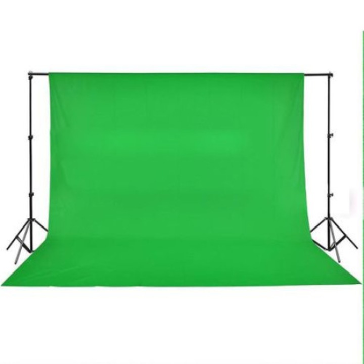 Fundal studio foto verde, FST, 3 x 2 m din panza polipropilenica