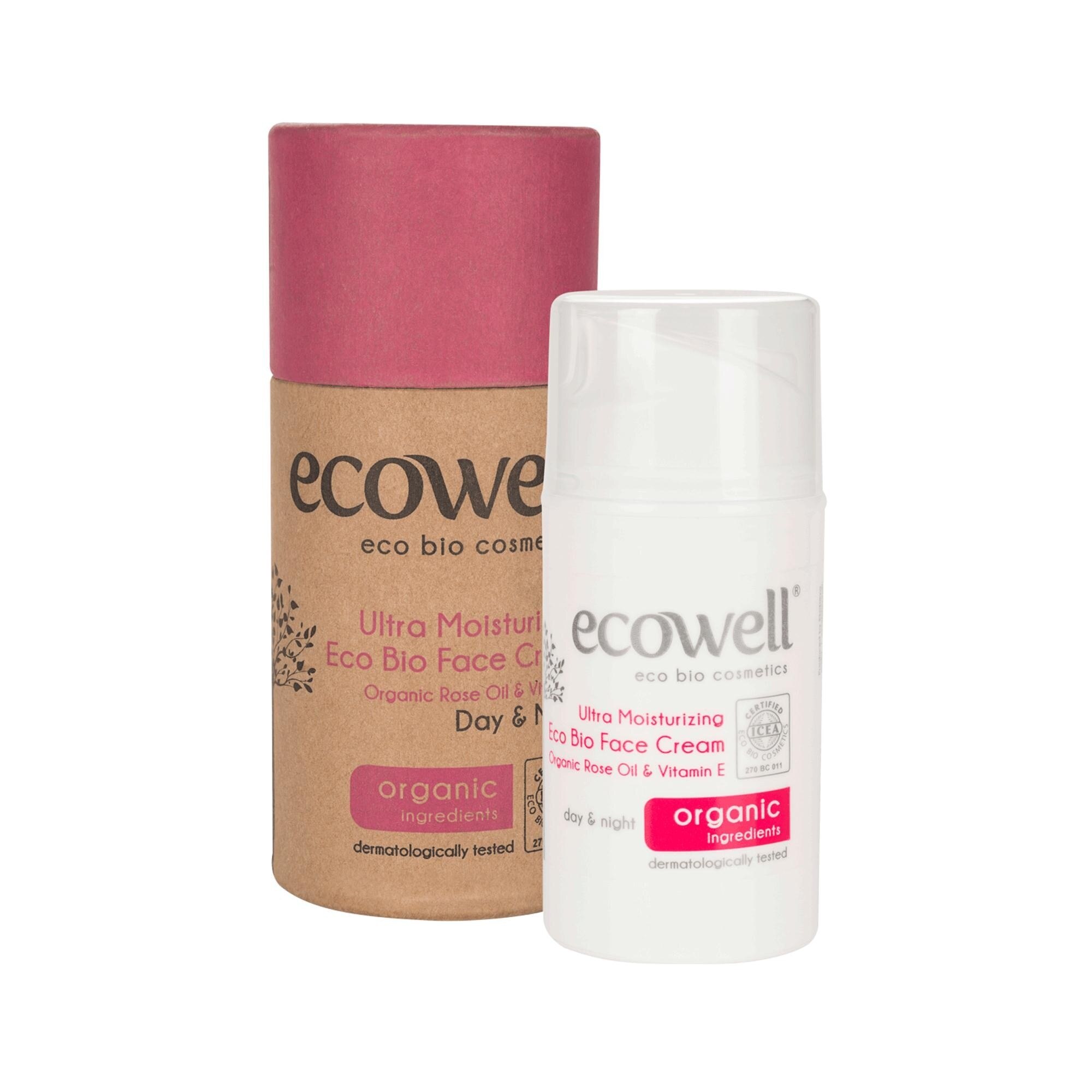 Crema ultrahidratanta pentru fata Eco 50ml Ecowell