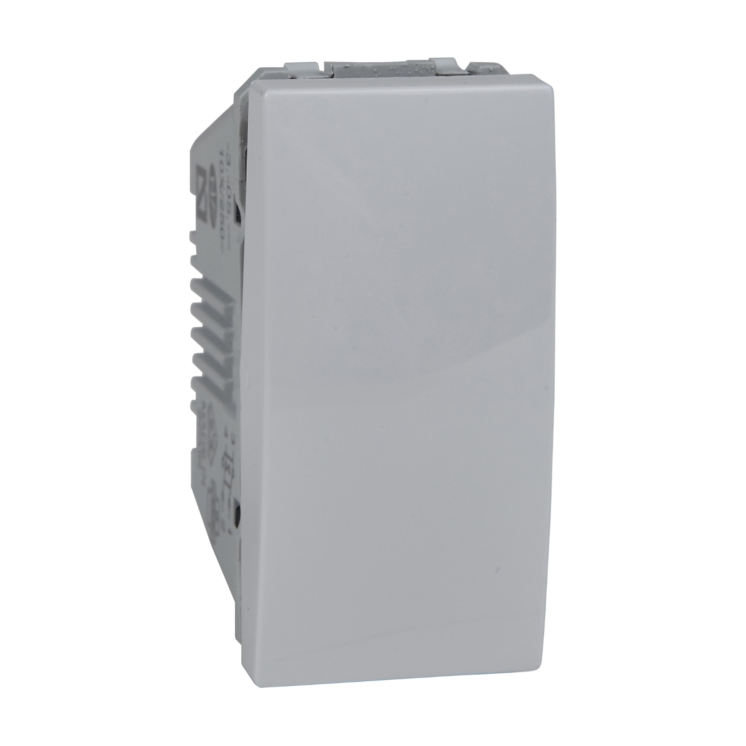 Intrerupator cruce, 1 modul, 10A, alb, Schneider Unica