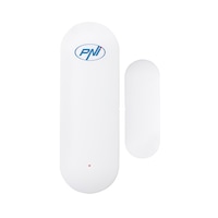 Contact magnetic inteligent PNI Safe House PG07 pentru monitorizare usi si ferestre prin internet, compatibil cu aplicatia Tuya, stand alone sau asociat la sistemul de alarma PNI PG600
