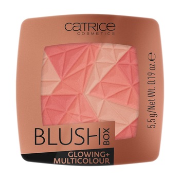 Fard de obraz Catrice, Blush Box Glowing + Multicolour 010 Dolce Vita multi, 5.5 gr Fard de obraz Catrice, Blush Box Glowing + Multicolour 010 Dolce Vita multi, 5.5 gr