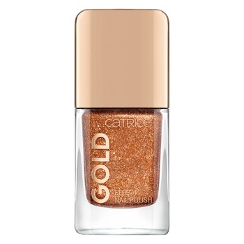 Lac de unghii Catrice, Gold Effect Nail Polish 05 Magnificent Feast gold, 10.5 ml Lac de unghii Catrice, Gold Effect Nail Polish 05 Magnificent Feast gold, 10.5 ml