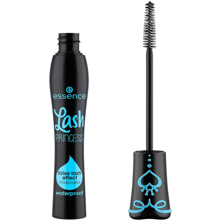 Mascara rezistenta la apa Essence Lash PRINCESS false lash effect mascara waterproof, 12 ml