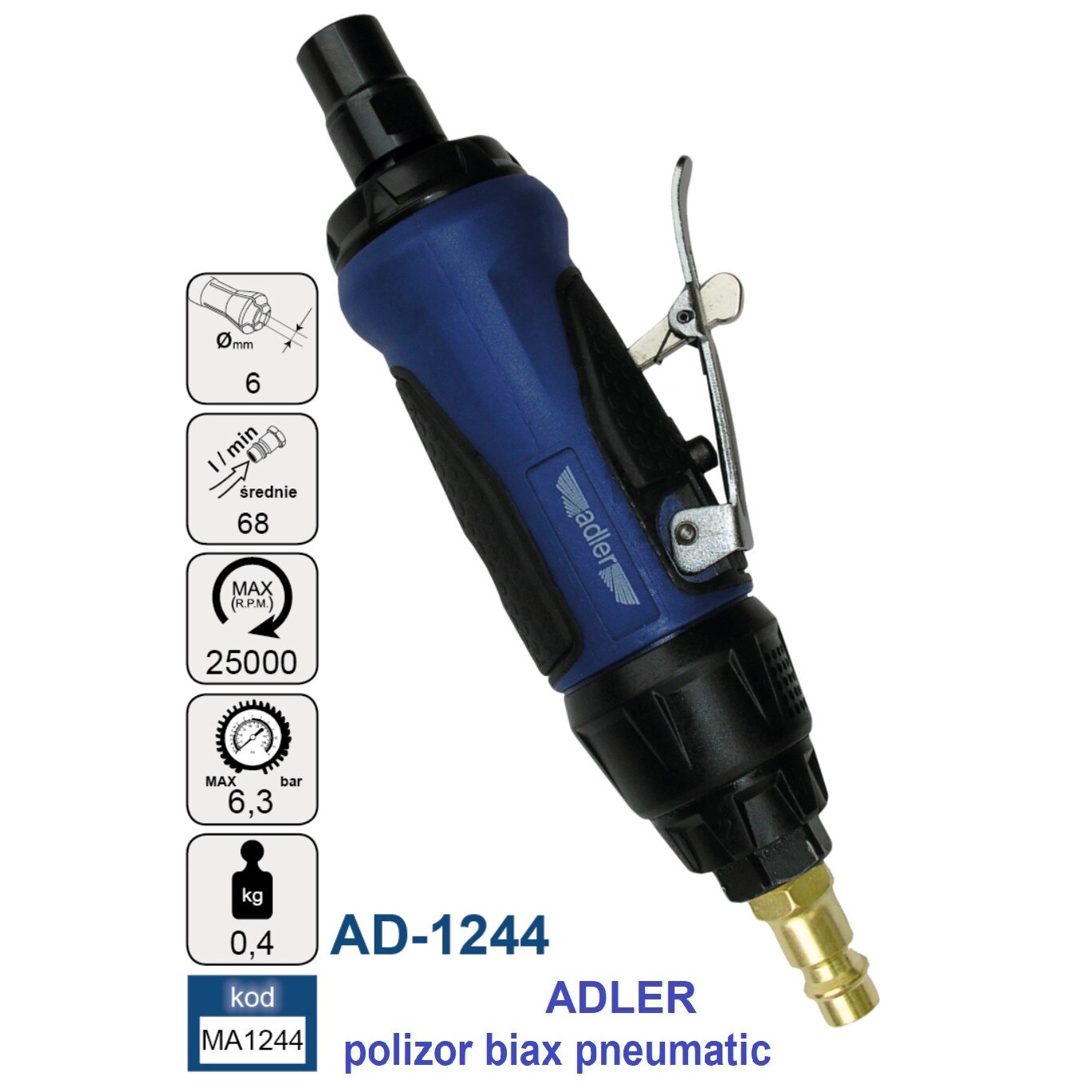 practice wherever Opponent Polizor biax pneumatic ADLER AD-1244 6 mm PROFESIONAL - eMAG.ro