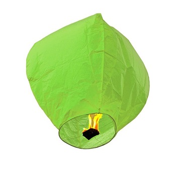 Lampion zburator clasic, ProCart, verde pentru evenimente Lampion zburator clasic, ProCart, verde pentru evenimente
