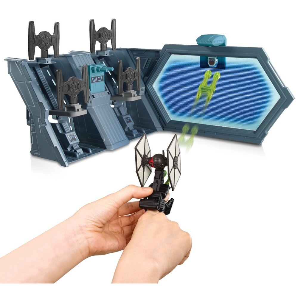 Set de joaca Hot Wheels Star Wars, Tie Fighter Blast-out Battle