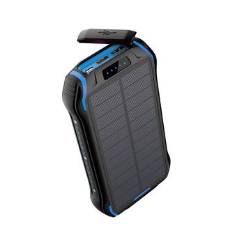 Baterie externa power, PYRAMID® PY-I26W, INCARCARE WIRELESS, power bank, port Fast Charge, 26800 mAh, brand Pyramid®, cu incarcare solara, panou de 1,8W, lanterna led functie SOS pentru calamitati naturale, camping, albastru, PY-I26W Baterie externa power, PYRAMID® PY-I26W, INCARCARE WIRELESS, power bank, port Fast Charge, 26800 mAh, brand Pyramid®, cu incarcare solara, panou de 1,8W, lanterna led functie SOS pentru calamitati naturale, camping, albastru, PY-I26W