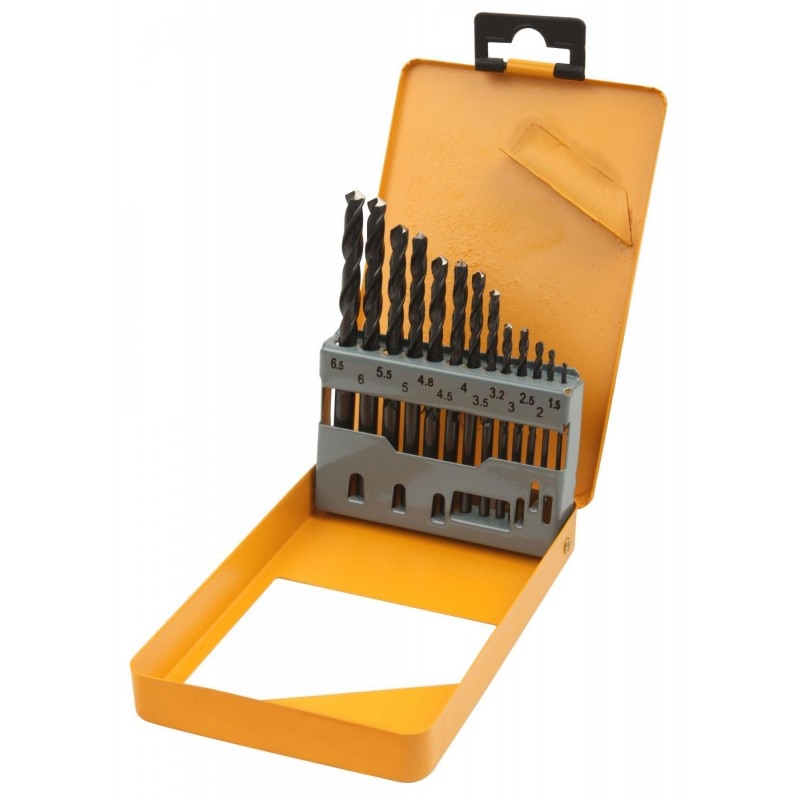 Set 13 burghie HSS Tolsen, 1.5-6.5 mm