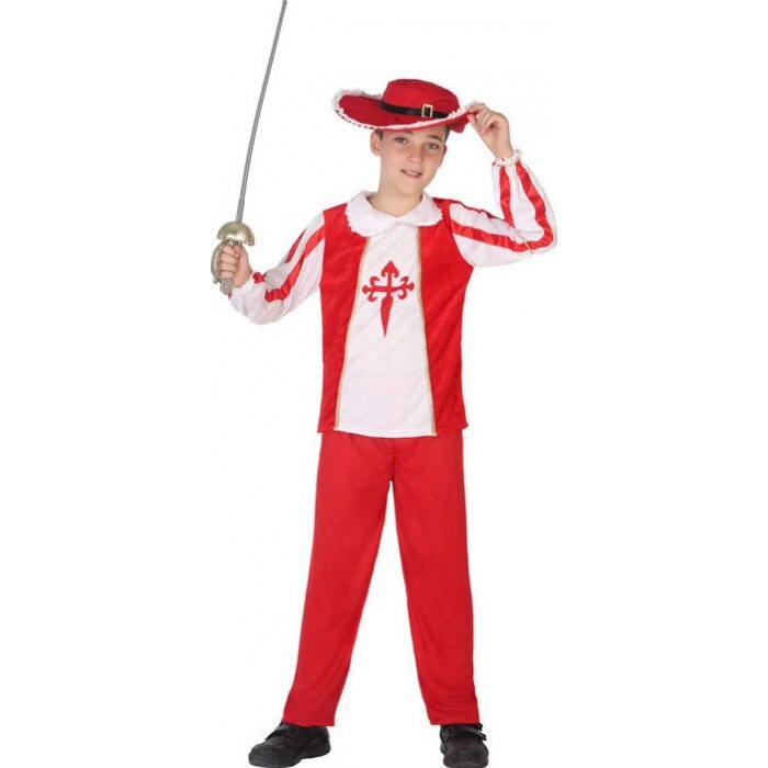 Costum Muschetar Baieti 3-4 Ani 98-115 cm