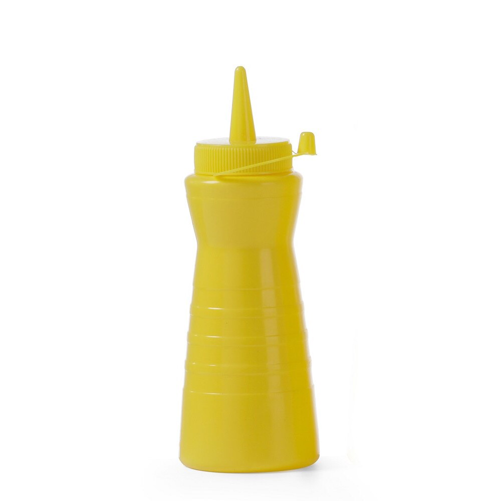 Sticla dispenser 0.20 lt, polietilena, galben, ø60x(H)170 mm, Hendi