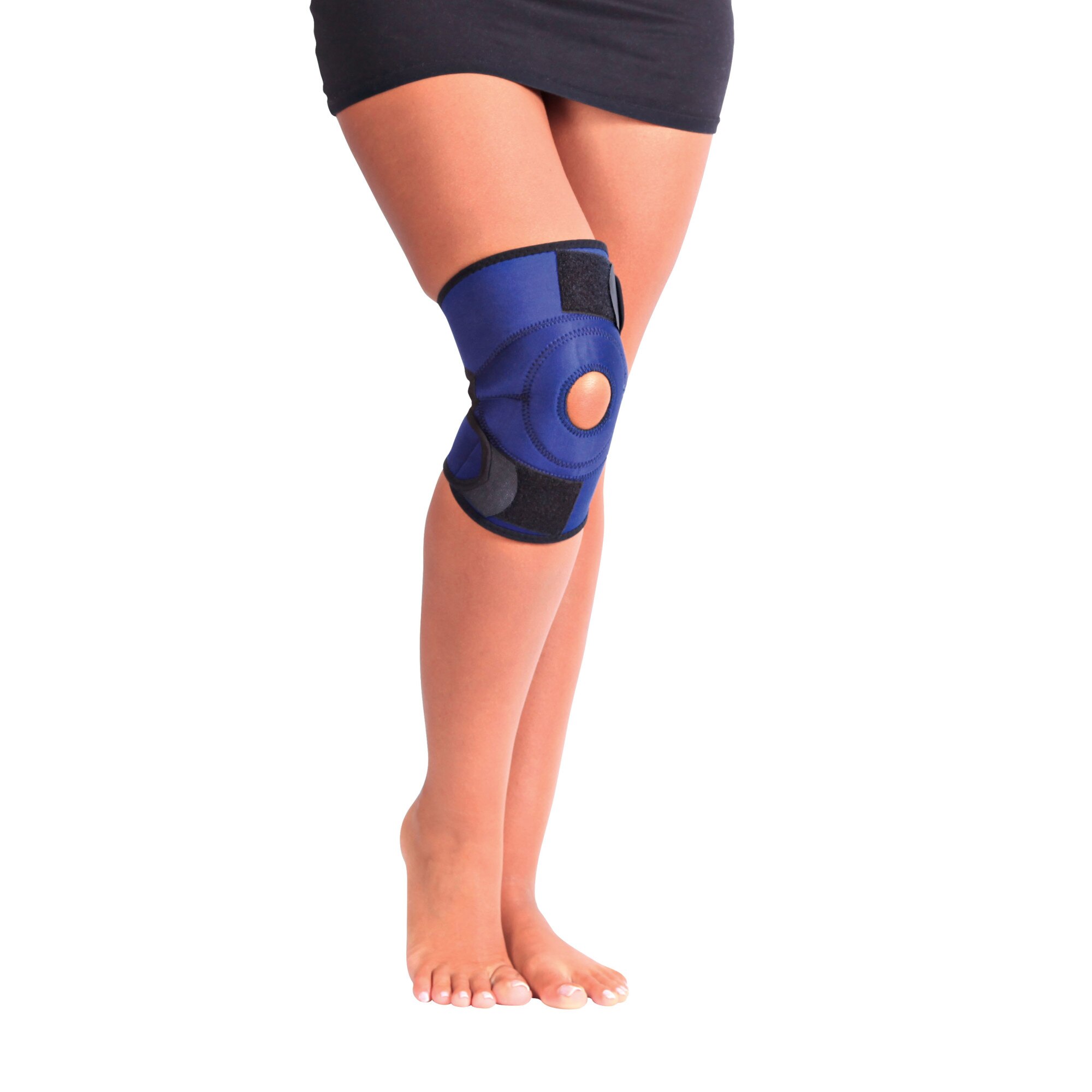 Orteza de genunchi standard Case DNB419, one size, Albastru