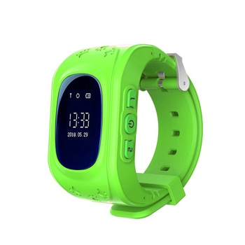 Ceas Smartwatch Pentru Copii YQT Q50 cu Functie Telefon, Localizare GPS, SOS - Verde, Cartela SIM Cadou Ceas Smartwatch Pentru Copii YQT Q50 cu Functie Telefon, Localizare GPS, SOS - Verde, Cartela SIM Cadou