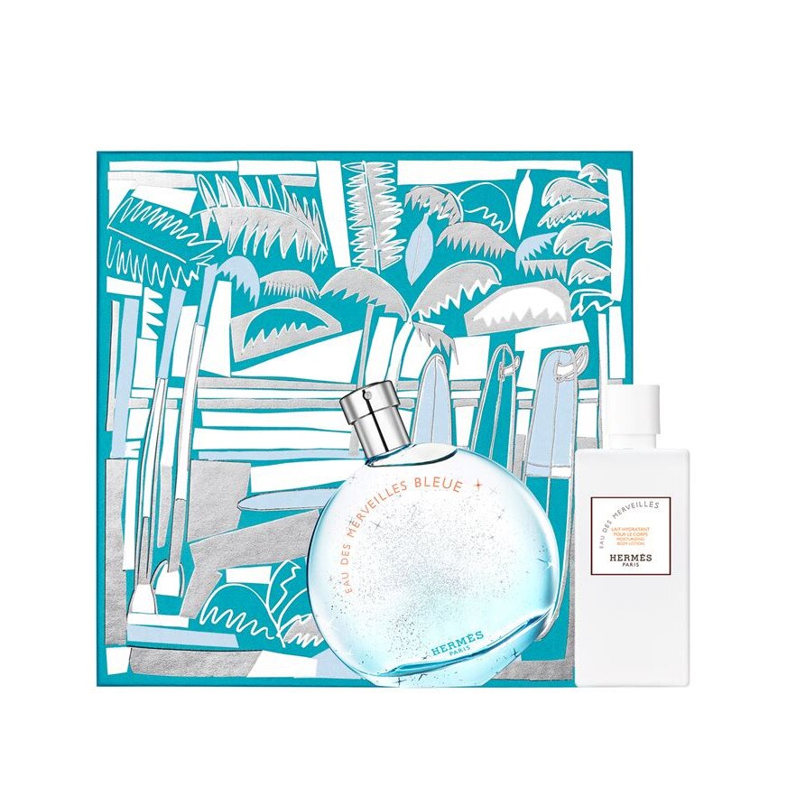 Set Eau de Merveilles Bleue Apa de Toaleta 100 ml + Lotiune de corp 80 ml