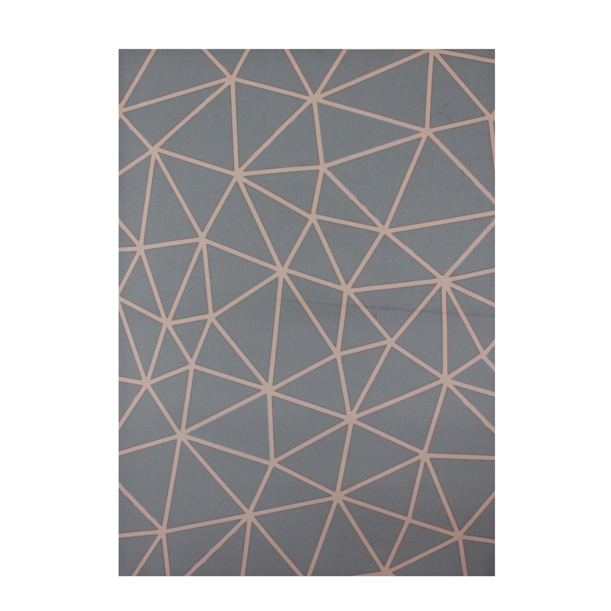 Tablou decorativ, Canvas imprimat pe plus, GEOMETRICS, 50 x 70 cm