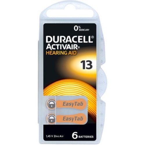 Baterii activair 13 - Duracell , 5 seturi