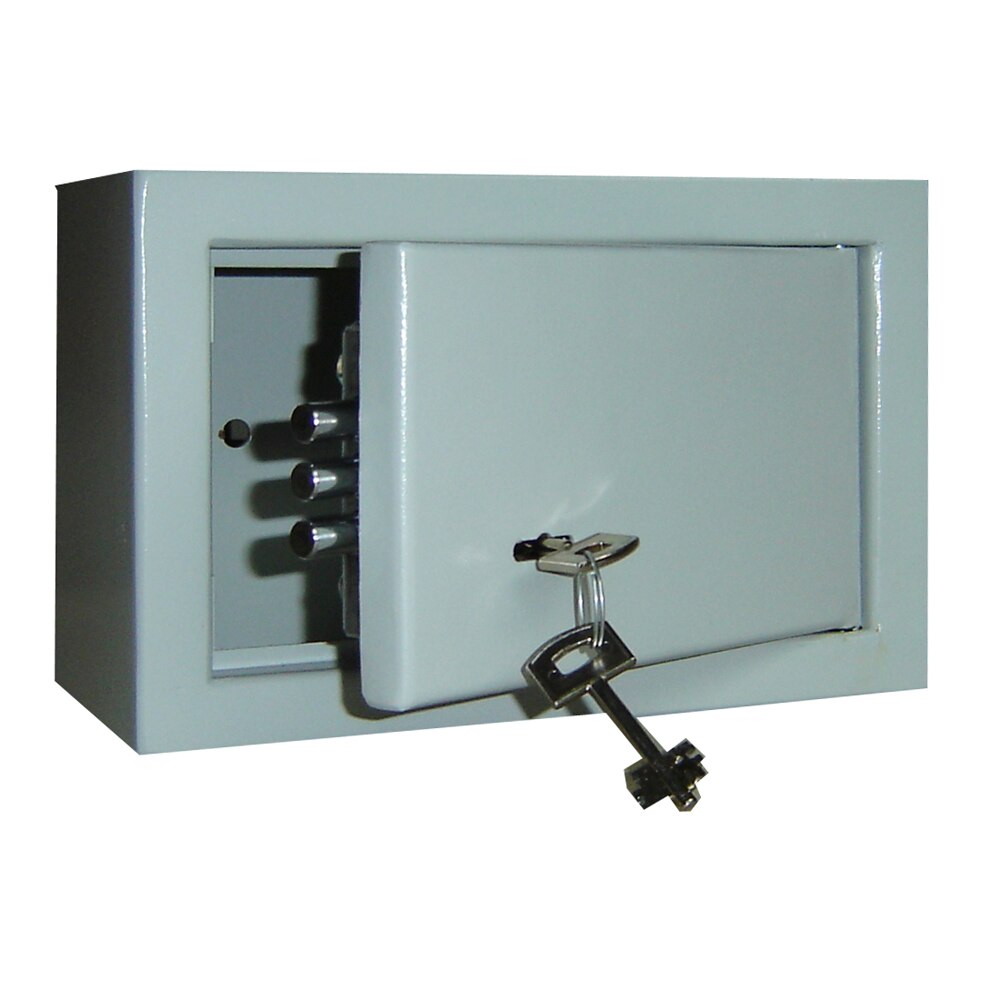 Miniseif metalic cu cheie 250x120x160 mm (LxlxH), ECO+