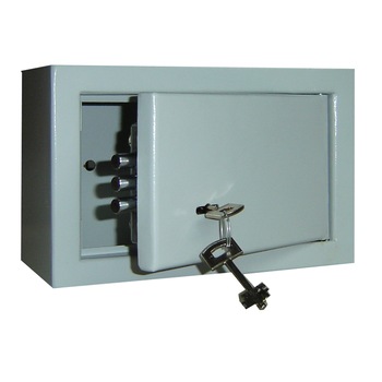 Miniseif metalic cu cheie 250x120x160 mm (LxlxH), ECO+ Miniseif metalic cu cheie 250x120x160 mm (LxlxH), ECO+