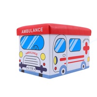taburet yana ambulance tip cub cu spatiu depozitare pliabil dreptunghiular imitatie piele multicolora 48 x 32 x 32 cm imagen 49_0_
0