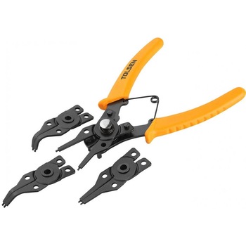 Set de clesti elastici Tolsen 4 in 1, 160 mm Set de clesti elastici Tolsen 4 in 1, 160 mm