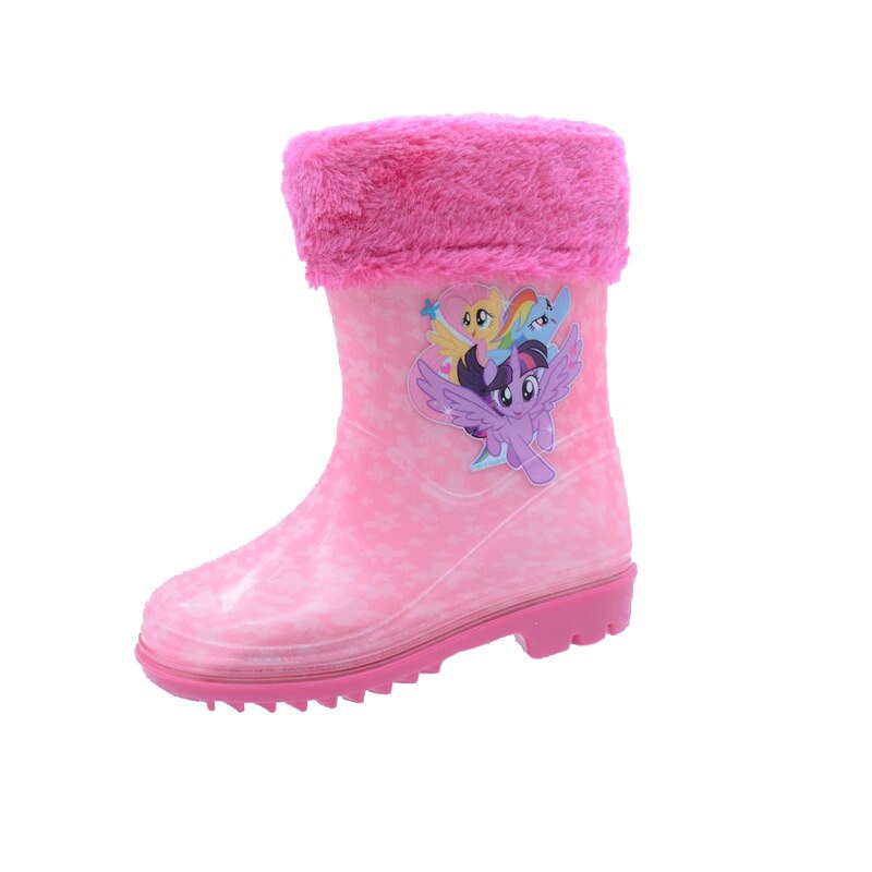 Cizme din cauciuc pentru fetite Setino My Little Poney 860-753R, Roz