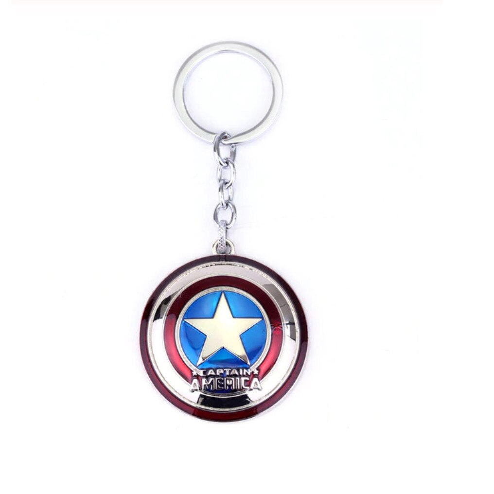 Breloc Capitanul America din Avengers, Colectia Marvel, argintiu