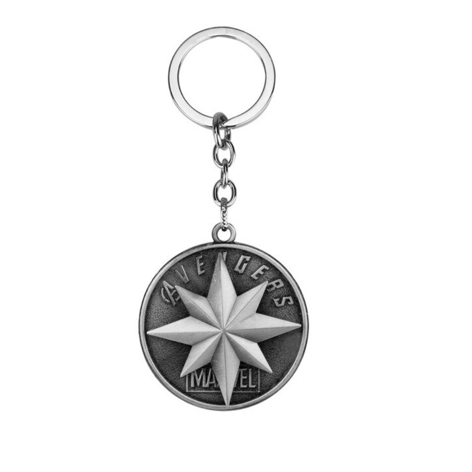 Breloc Avengers for Captain Marvel, argintiu