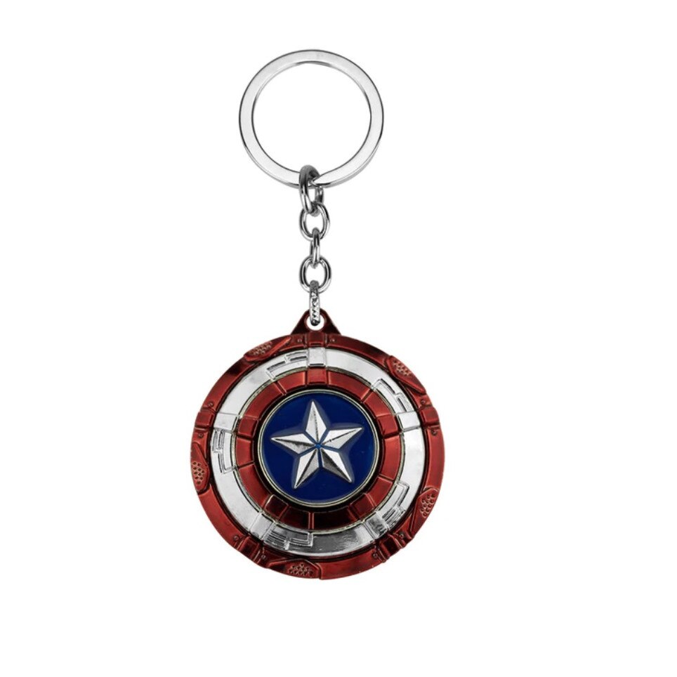 Breloc Mega Shield of Captain America, Colectia Avengers, rosu