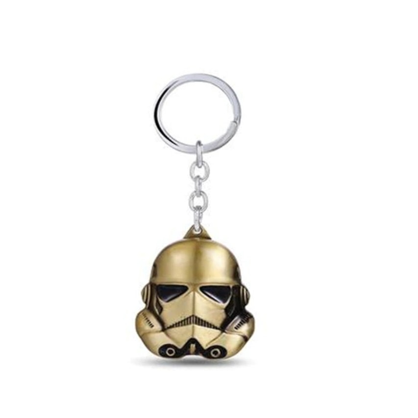 Breloc Cap de Clone Trooper, colectia Star Wars, bronz