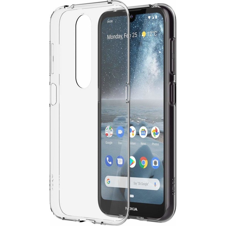 Átlátszó TPU Nokia 2.2 tok