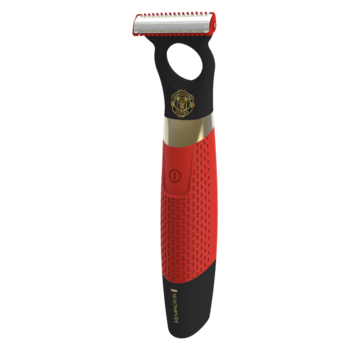 Aparat de ras si tuns barba Remington MB055 Durable Manchester United, , Wet & Dry, Lama 35 mm, Piepteni atasabili, Rosu/ Negru Aparat de ras si tuns barba Remington MB055 Durable Manchester United, , Wet & Dry, Lama 35 mm, Piepteni atasabili, Rosu/ Negru