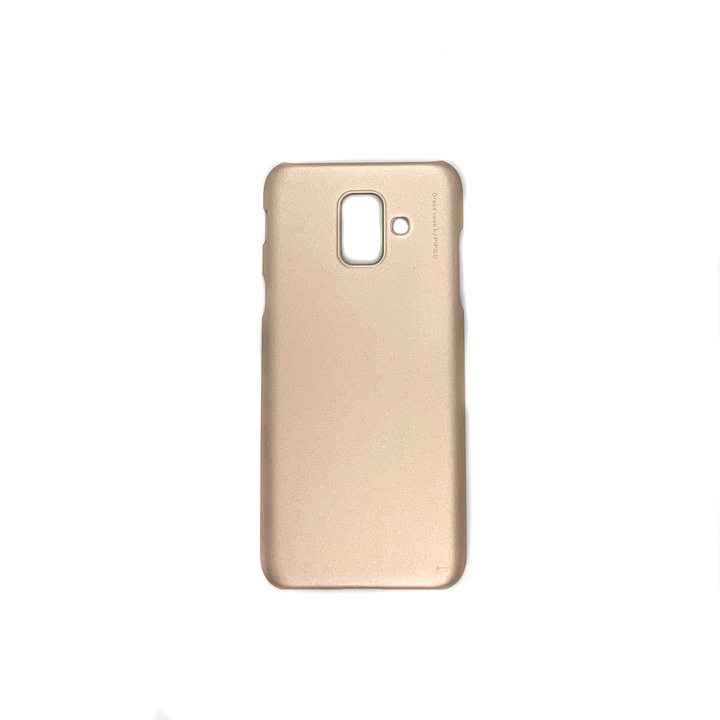 Метален поликарбонатен калъф X-Level за Samsung Galaxy A6 2018 - розово злато