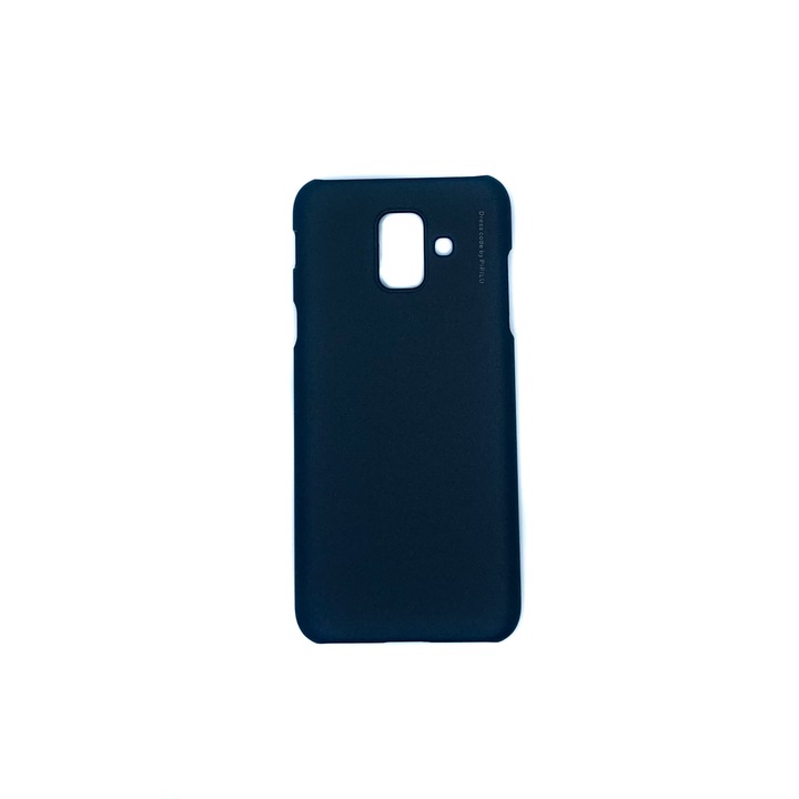 Калъф Метален поликарбонатен кейс X-Level за Samsung Galaxy A6 2018 - черен металик