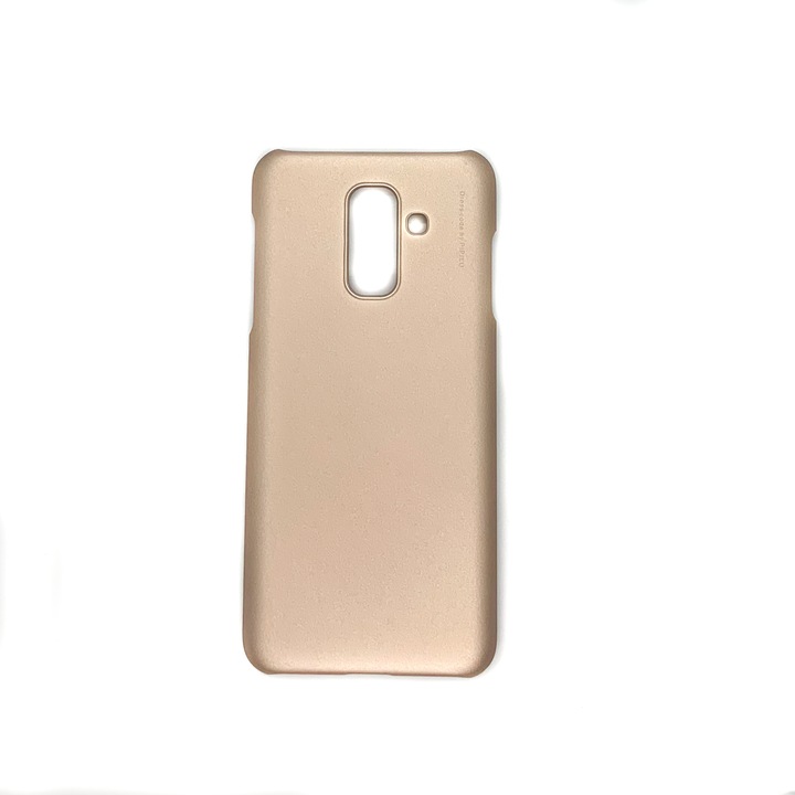 Метален поликарбонатен калъф X-Level за Samsung Galaxy A6 Plus - розово злато