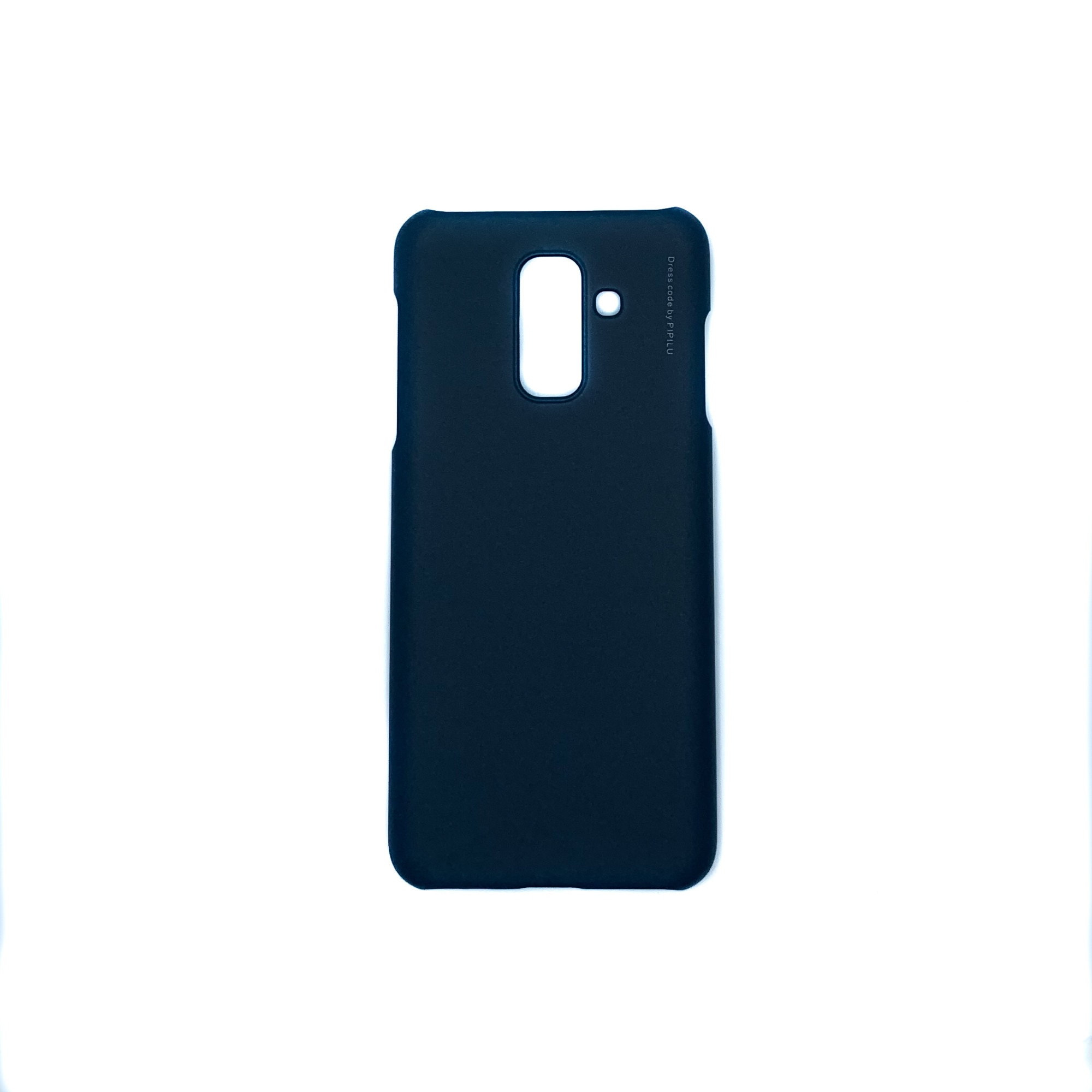 Husa Policarbonat X-Level Metallic pentru Samsung Galaxy A6 Plus - Negru Metalic