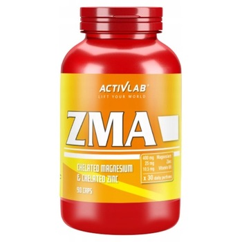 Supliment nutritiv complex de proteine sub forma de capsule, ZMA, Activlab 90 capsule Supliment nutritiv complex de proteine sub forma de capsule, ZMA, Activlab 90 capsule