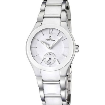 Ceas Dama, Festina, F16588-1, Argintiu, Alb Ceas Dama, Festina, F16588-1, Argintiu, Alb