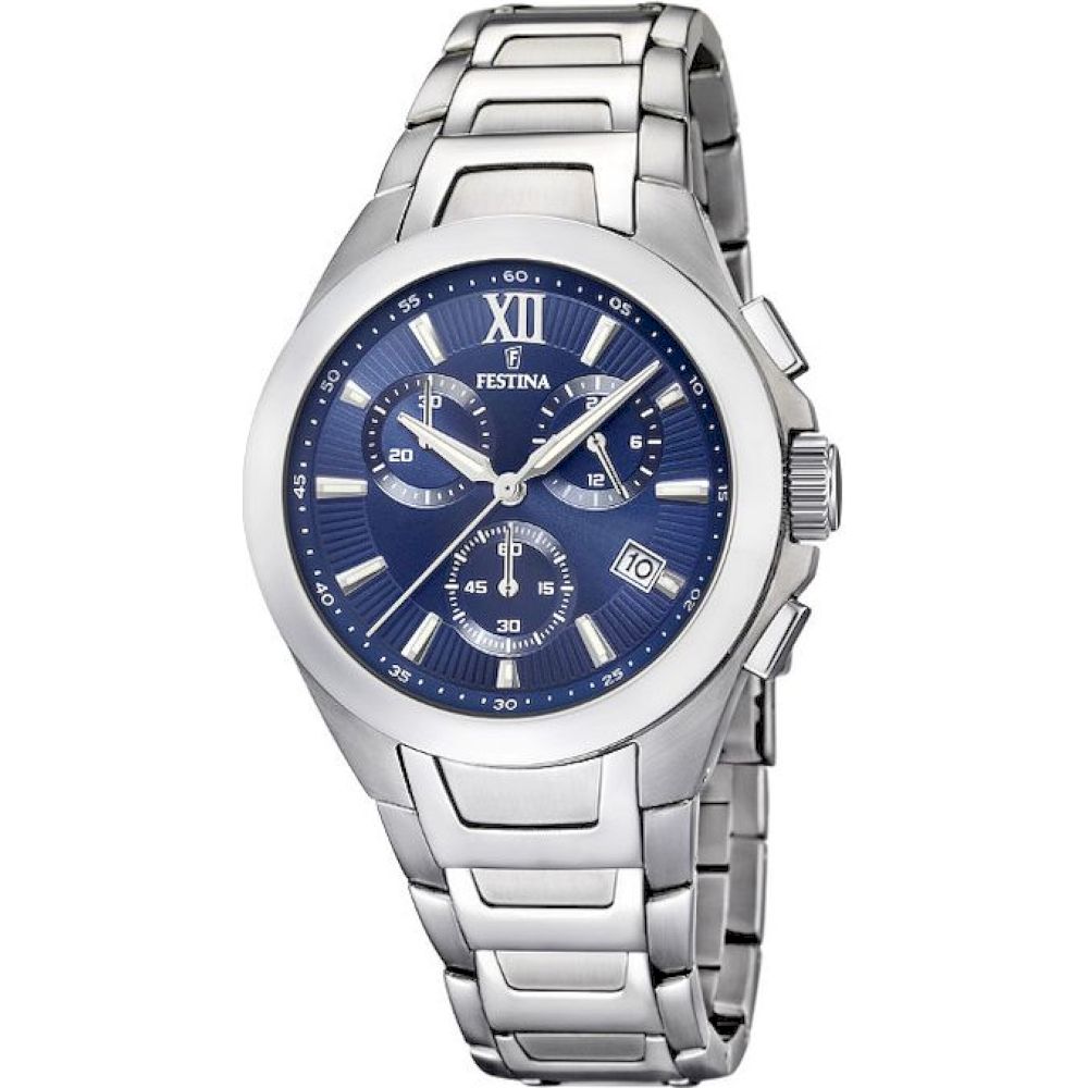 Ceas Barbatesc, Festina, F16678/8, Argintiu