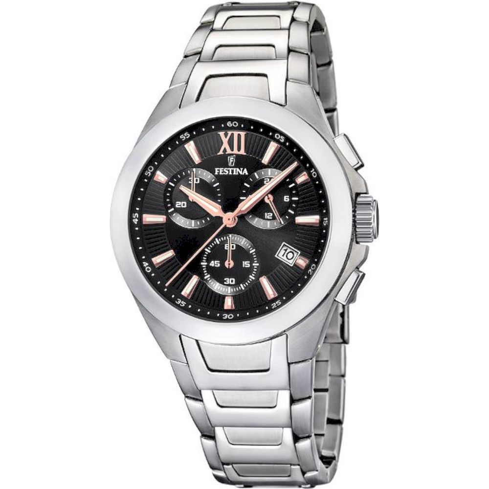 Ceas Barbatesc, Festina, F16678/c, Argintiu