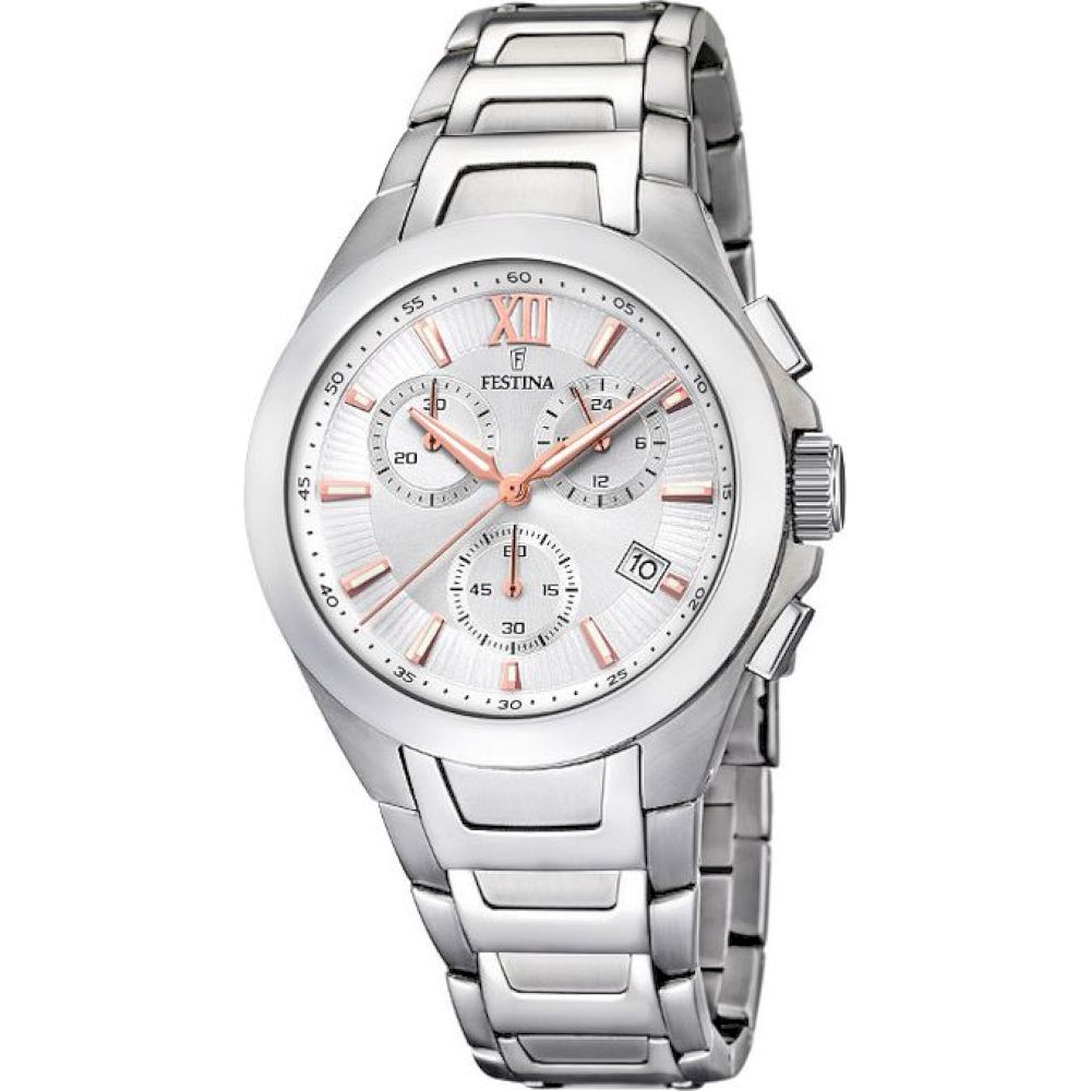 Ceas Barbatesc, Festina, F16678/a, Argintiu