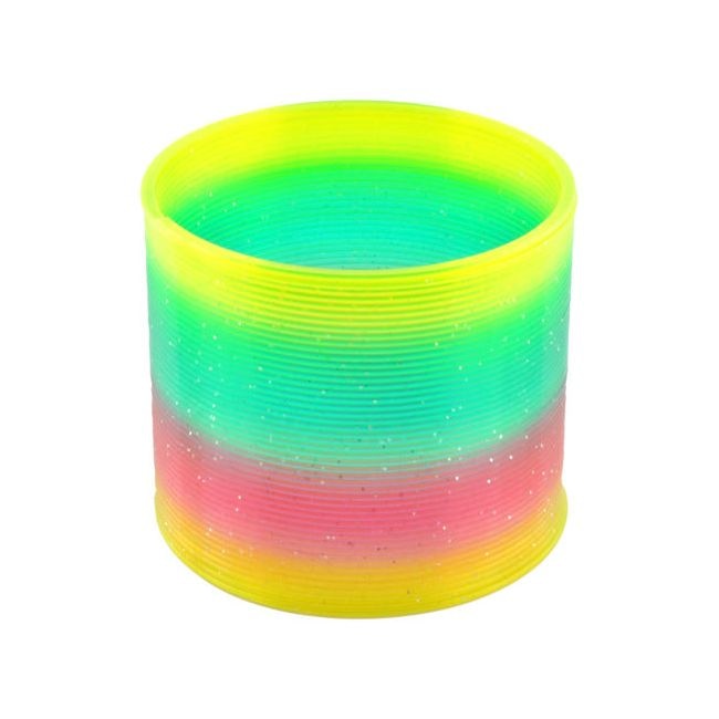 Arc curcubeu jocul copilariei multicolor cu particule de sclipici