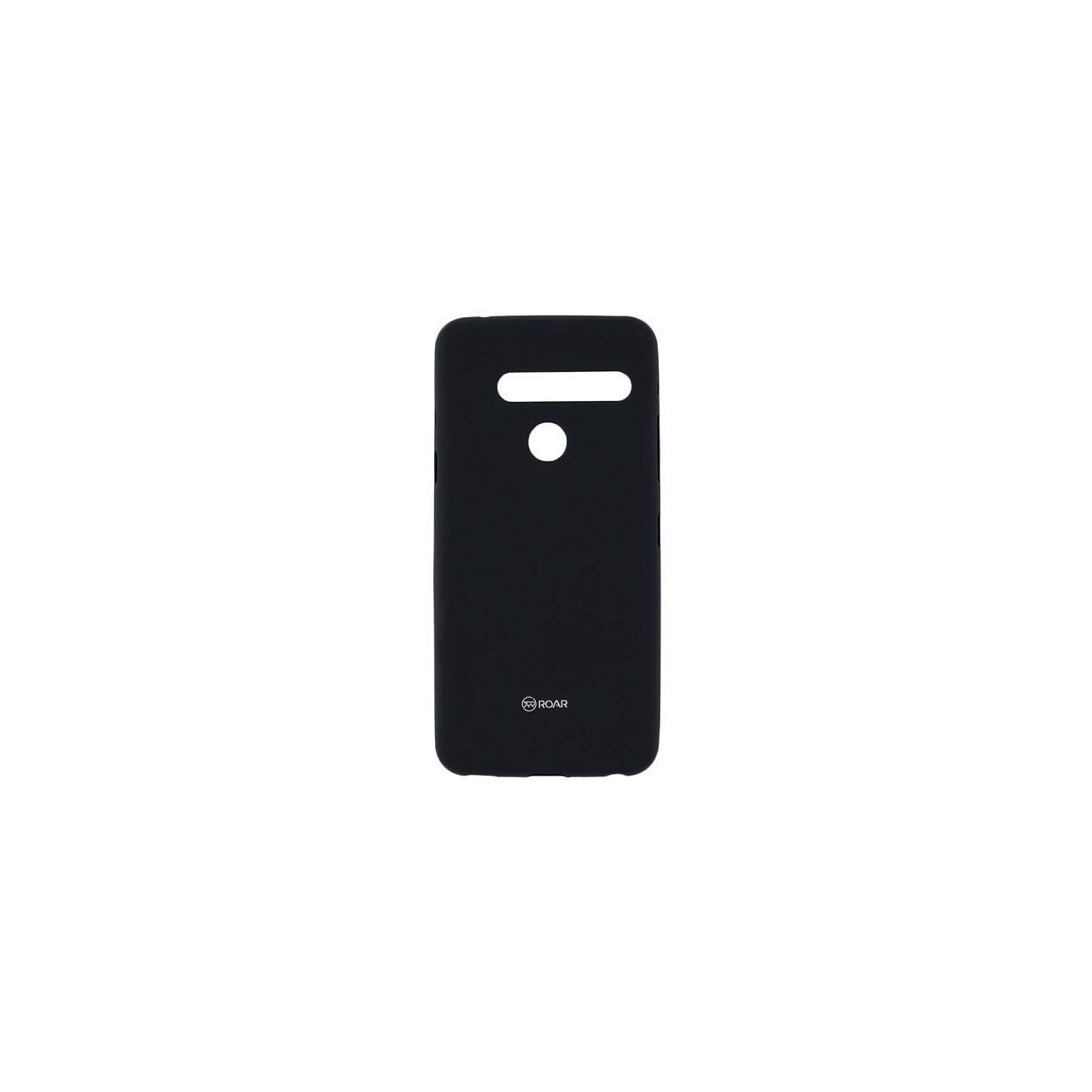 Husa LG G8 ThinQ Roar Colorful Jelly Case - Negru Mat