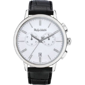 Ceas Barbatesc, Philip Watch, R8271698007, Negru Ceas Barbatesc, Philip Watch, R8271698007, Negru