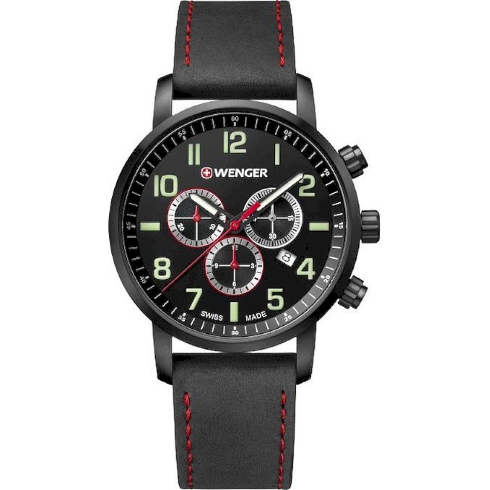 Ceas Barbatesc, Wenger, 01.1543.104, Negru