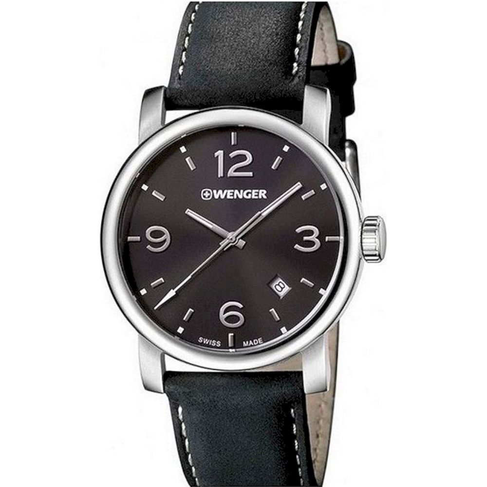 Ceas Barbatesc, Wenger, 01.1041.127, Negru