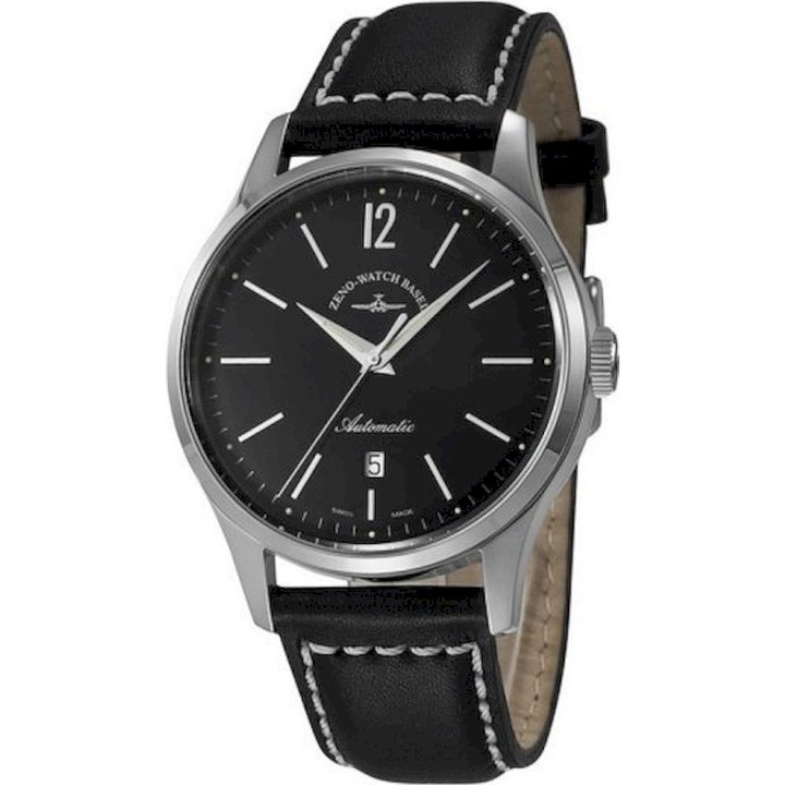 Ceas Barbatesc, Zeno-Watch, 6564-2824-g1, Negru