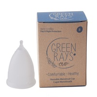 Cupa menstruala Green Rays Cup, Masura B, Made in USA