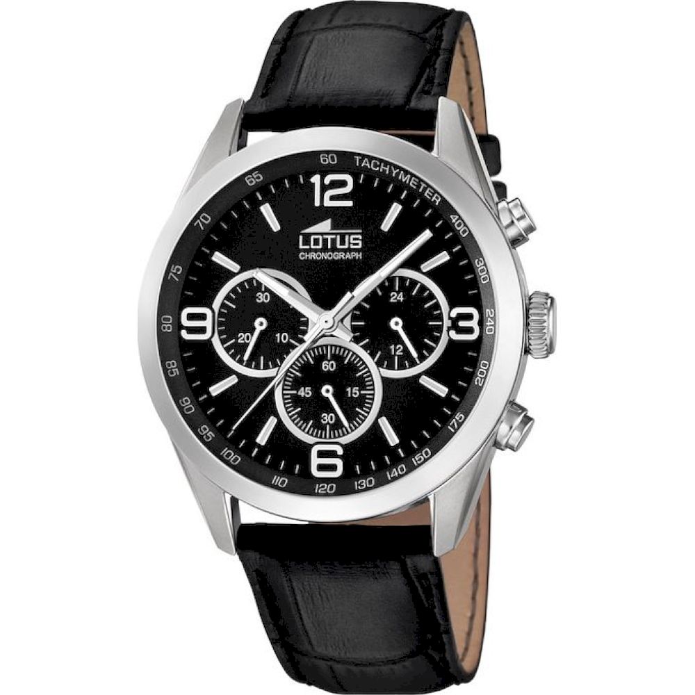 Ceas Barbatesc, Lotus, 18155/2, Negru