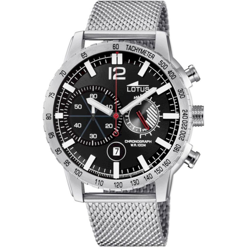 Ceas Barbatesc, Lotus, 10137/4, Argintiu